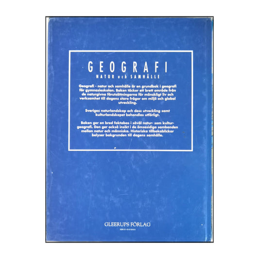 Geografi Natur Och Samhälle