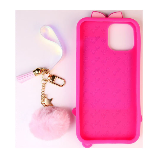 Barbie Mirror & Furball Pendant (Pink)