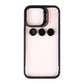 Frame & Lens Protector & Kickstand (Black Transparent)