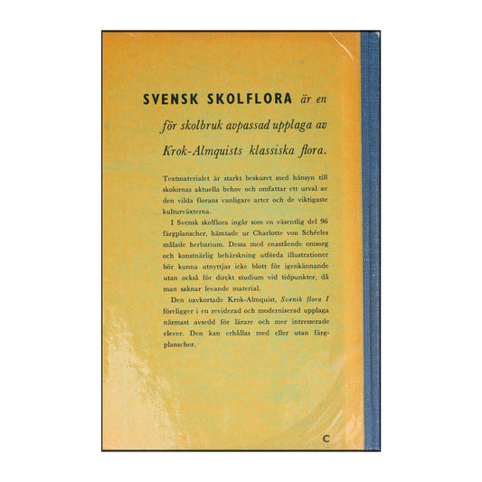 Krok/Almquist: Svensk Skolflora
