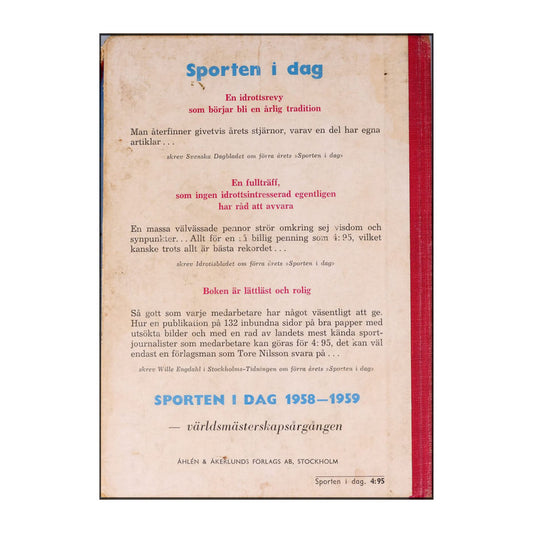 Sporten I Dag 1958-1959