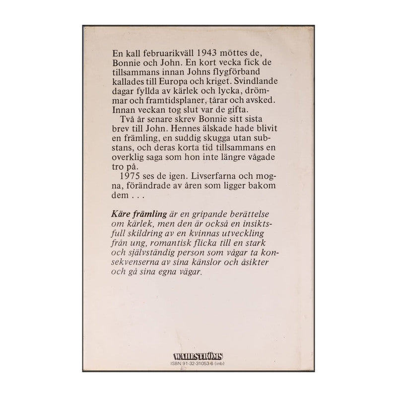 Catherine Kidwell: Käre Främling