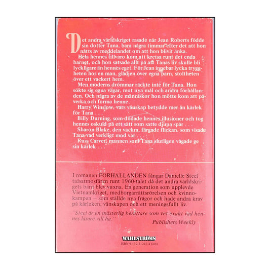 Danielle Steel: Förhållanden