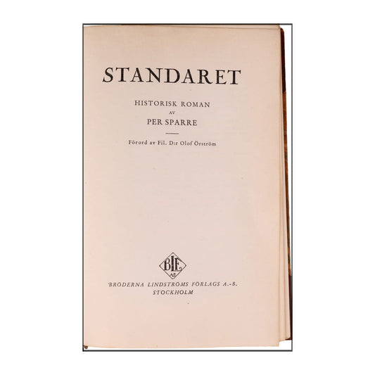 Per Sparre: Standaret