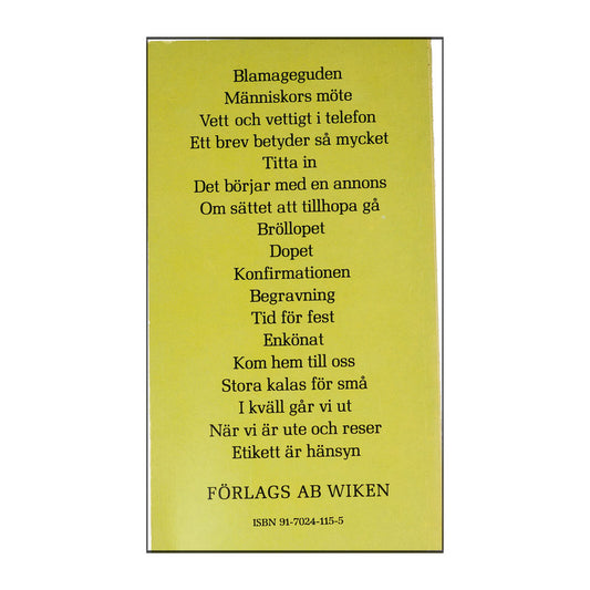 Margaretha Hogsten: Skick & Fason