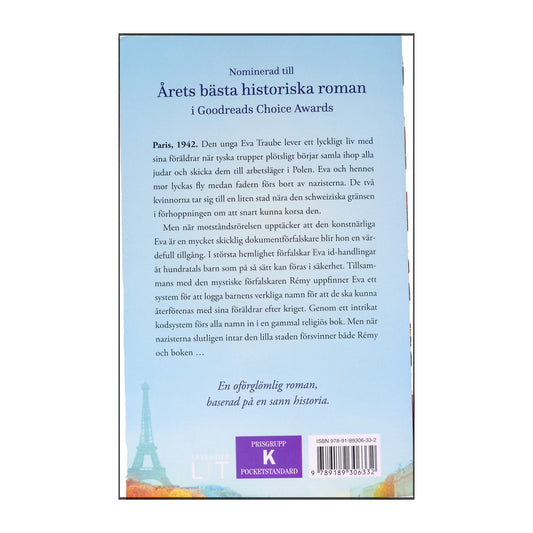 Kristin Harmel: De Bortglömda Namnens Bok