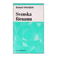 Roland Otterbjörk: Svenska Förnamn