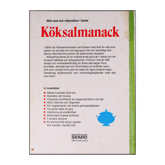 Köksalmanack 1988
