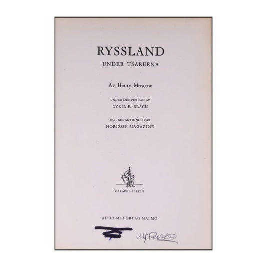 Henry Moscow: Ryssland Under Tsarerna