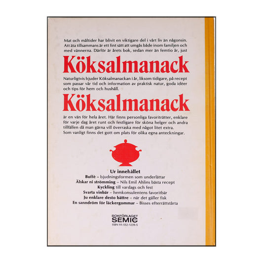 Köksalmanack 1985