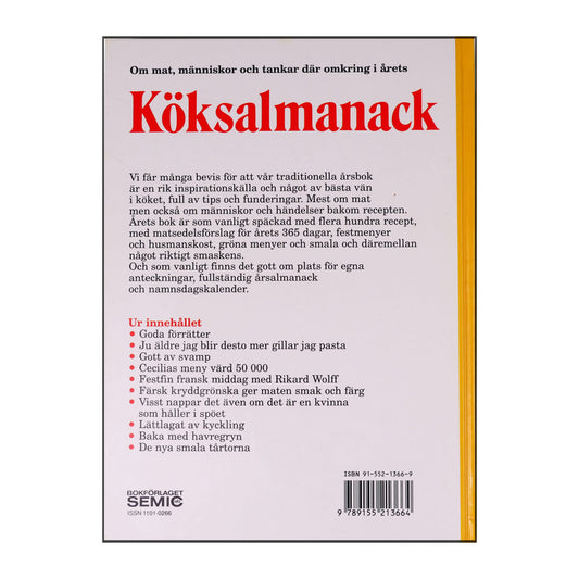 Köksalmanack 1995