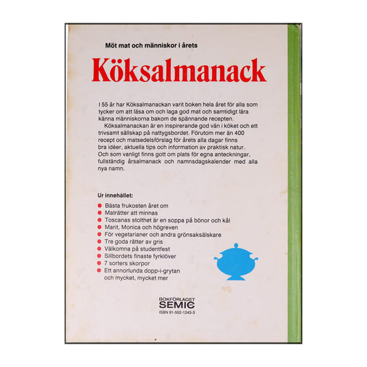 Köksalmanack 1988