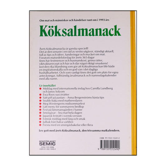Köksalmanack 1993