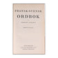 Johan Vising: Fransk-Svensk Ordbok