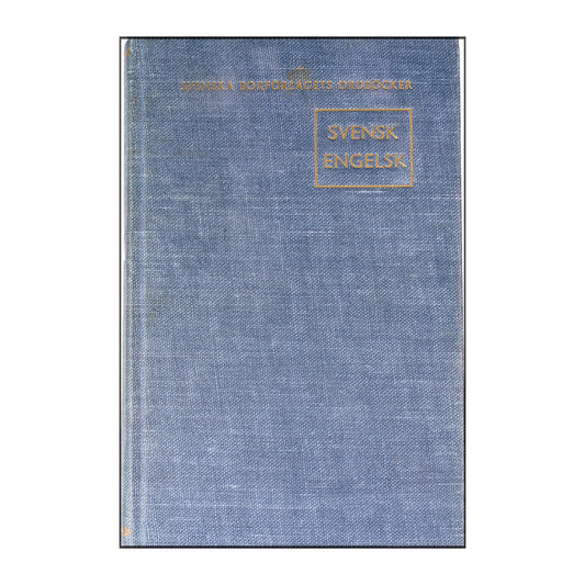 Walter E. Harlock: Svensk-Engelsk Ordbok