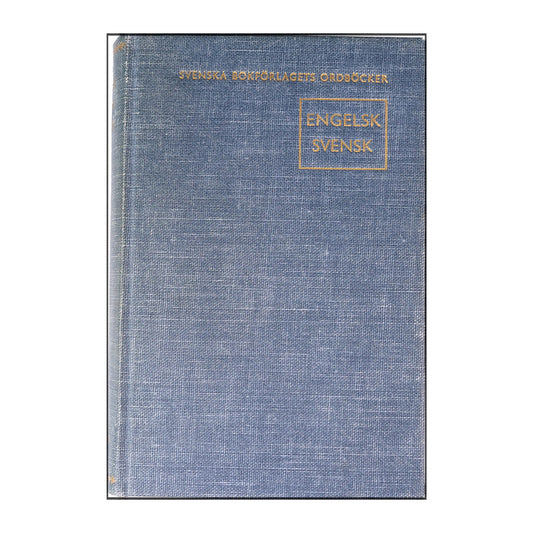 Engelsk-Svensk Ordbok