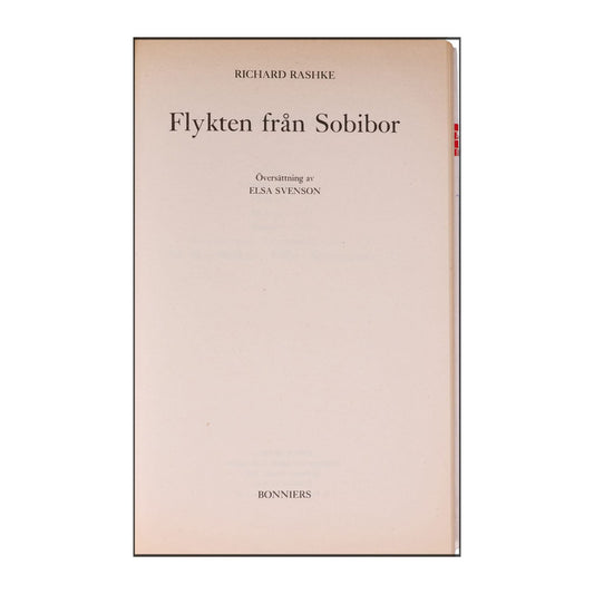 Richard Rashke: Flykten Från Sobibor