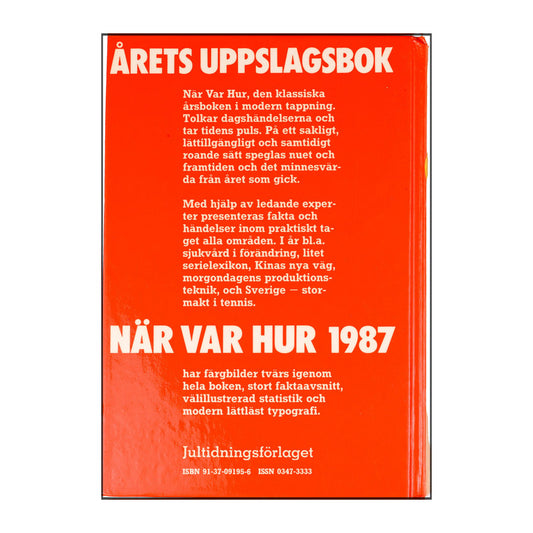 När Var Hur 1987
