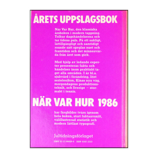När Var Hur 1986