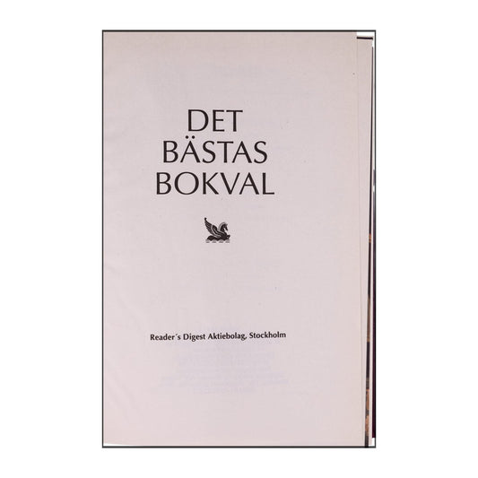Det Bästas Bokval - (1995) - (9170302243)