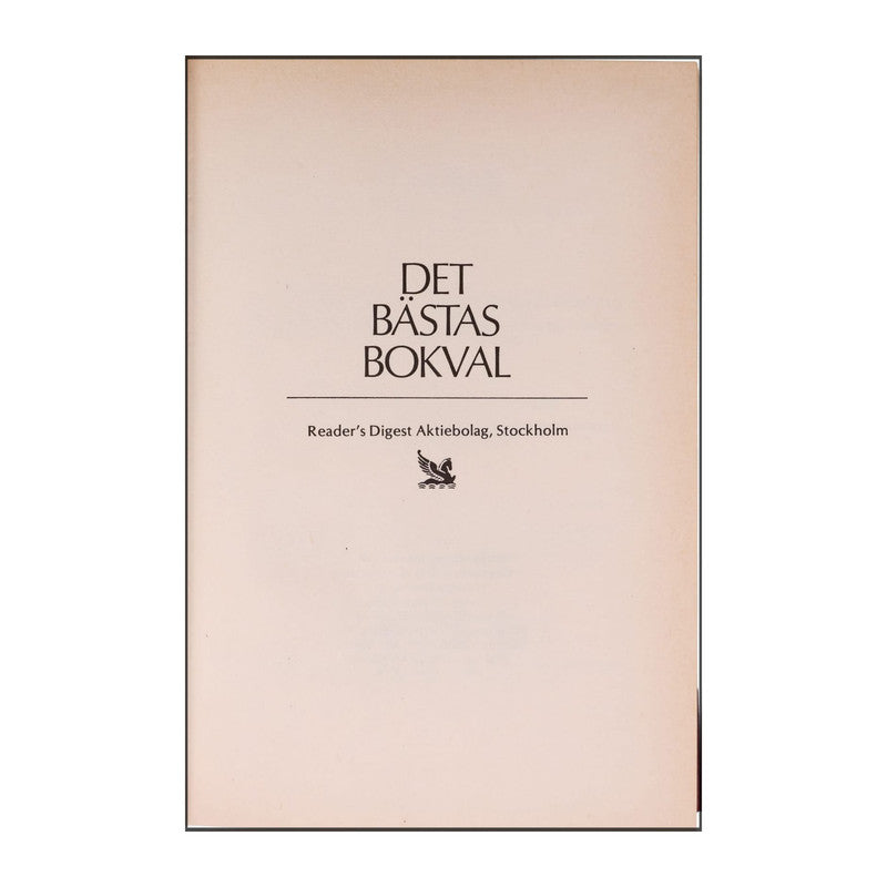 Det Bästas Bokval - (1985) - (9170301328)