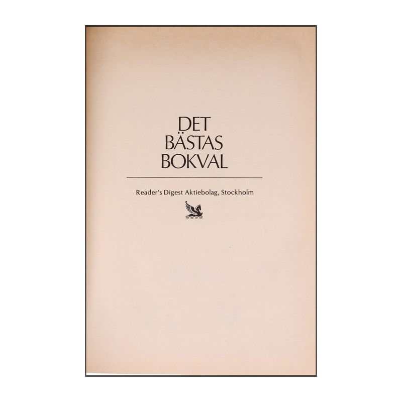 Det Bästas Bokval - (1983) - (9170301026)