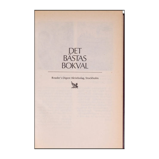 Det Bästas Bokval - (1991) - (9170301700)