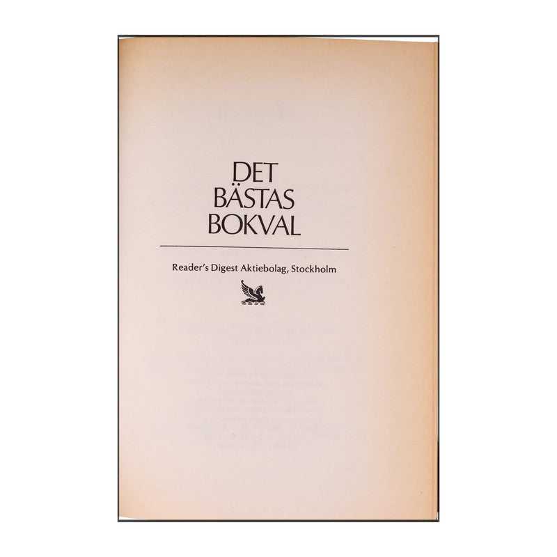 Det Bästas Bokval - (1986) - (9170301468)