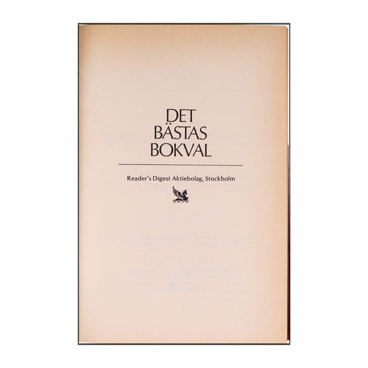 Det Bästas Bokval - (1982) - (9170300836)
