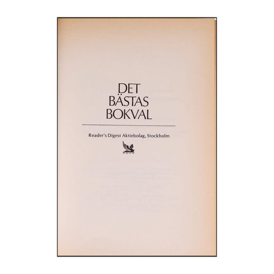 Det Bästas Bokval - (1987) - (9170301239)