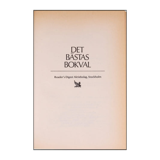 Det Bästas Bokval - (1985) - (9170301387)