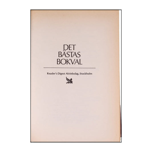 Det Bästas Bokval - (1986) - (9170301468)
