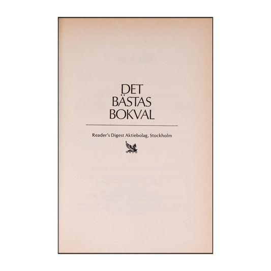 Det Bästas Bokval - (1984) - (9170301182)