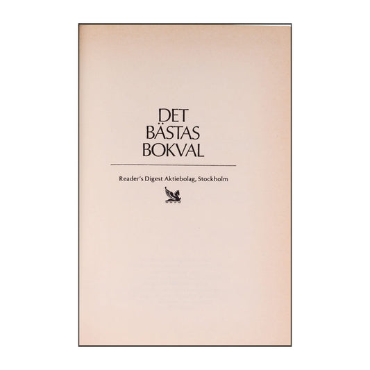 Det Bästas Bokval - (1983) - (9170301107)