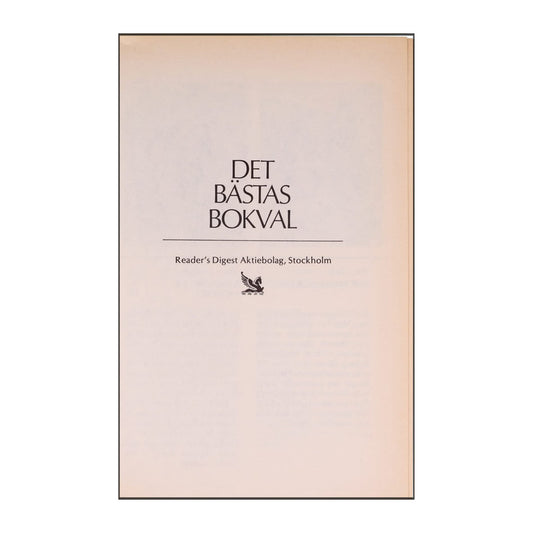 Det Bästas Bokval - (1989) - (9170301506)