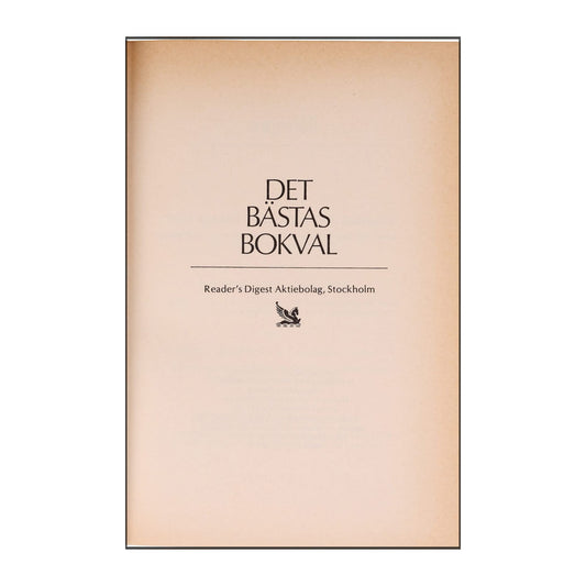 Det Bästas Bokval - (1982) - (9170300798)
