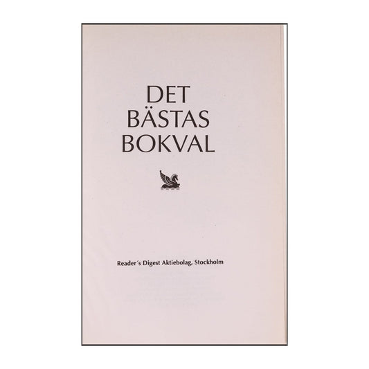 Det Bästas Bokval - (1995) - (9170302243)