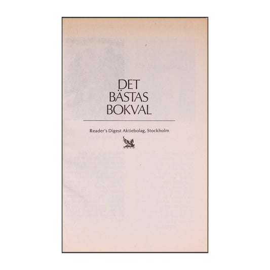 Det Bästas Bokval - (1992) - (9170301883)