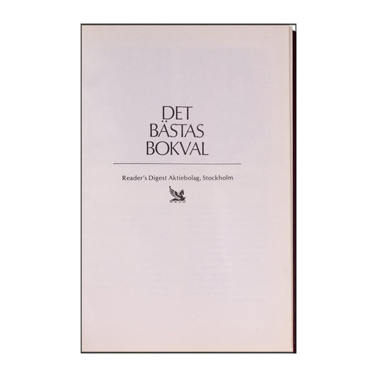 Det Bästas Bokval - (1992) - (9170301948)
