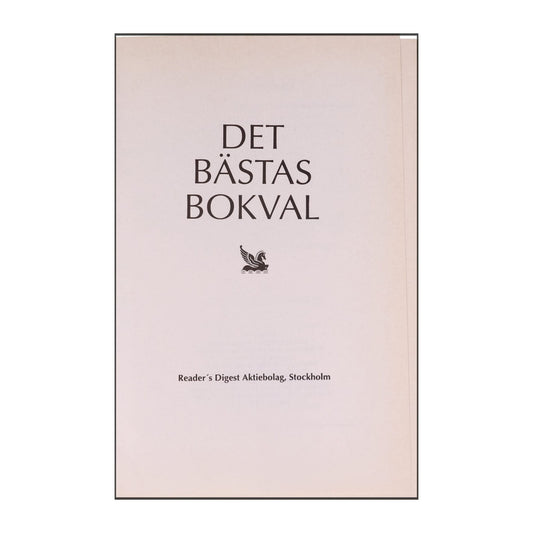 Det Bästas Bokval - (1993) - (9170301573)