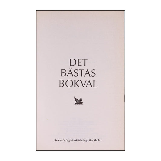 Det Bästas Bokval - (1996) - (9170302154)