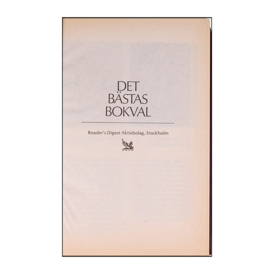 Det Bästas Bokval - (1992) - (9170301867)