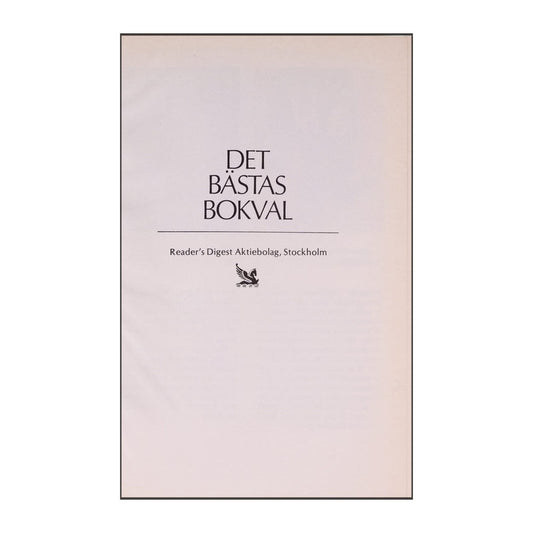 Det Bästas Bokval - (1992) - (9170301948)