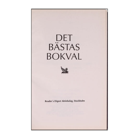 Det Bästas Bokval - (1993) - (9170301557)
