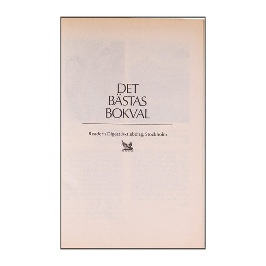Det Bästas Bokval - (1991) - (9170301700)