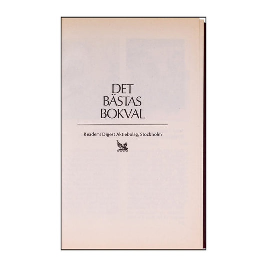 Det Bästas Bokval - (1992) - (9170301808)