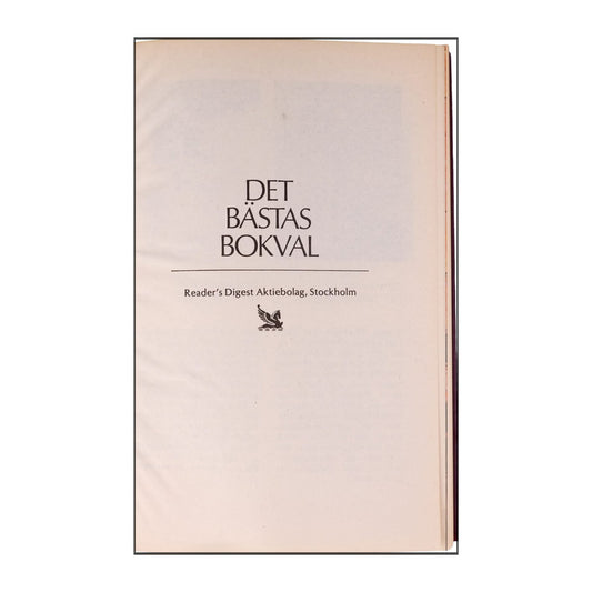 Det Bästas Bokval - (1992) - (9170301824)