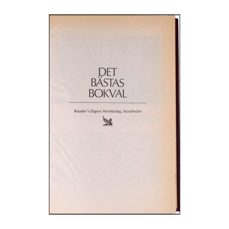 Det Bästas Bokval - (1992) - (9170301867)