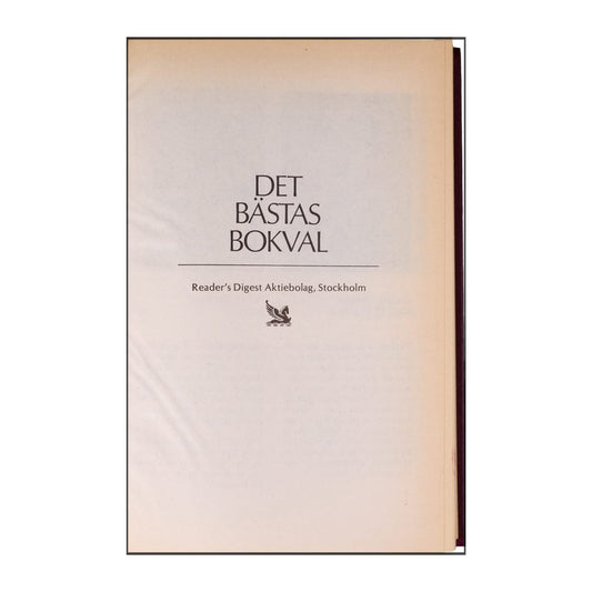 Det Bästas Bokval - (1992) - (9170301867)