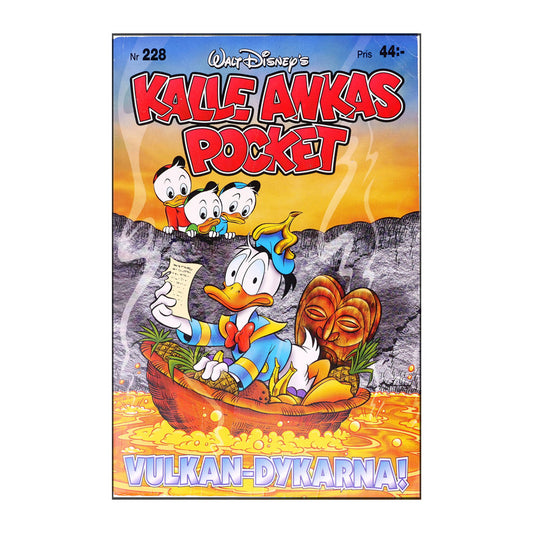 Walt Disney: Kalle Ankas Pocket 228 - Vulkan-Dykarna!